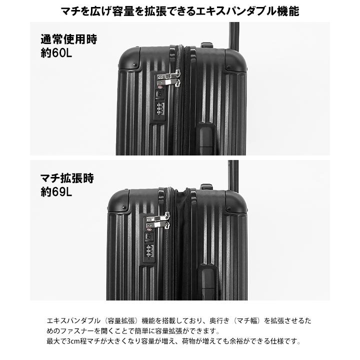 Coleman（コールマン） スーツケース ALMITE Mサイズ エキスパンダブル
