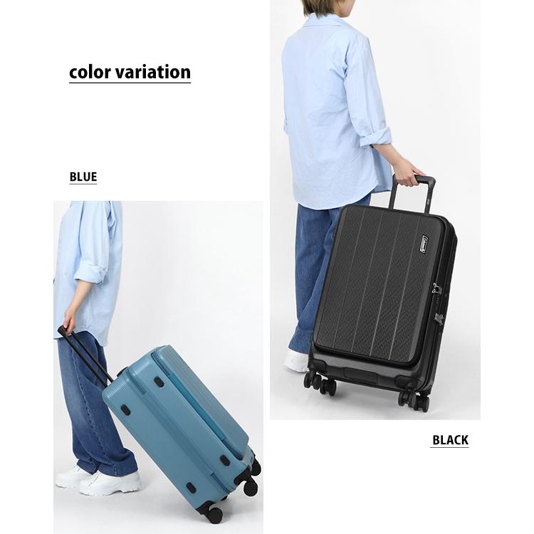 Coleman コールマン スーツケース フロントオープン キャリーケース M