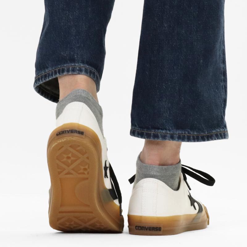 【新品・未使用】CONVERSE GUMSOLE ガムソール コンバース コンバース CONVERSE スニーカー メンズ CRT CL OX ホワイト 靴 2026SS