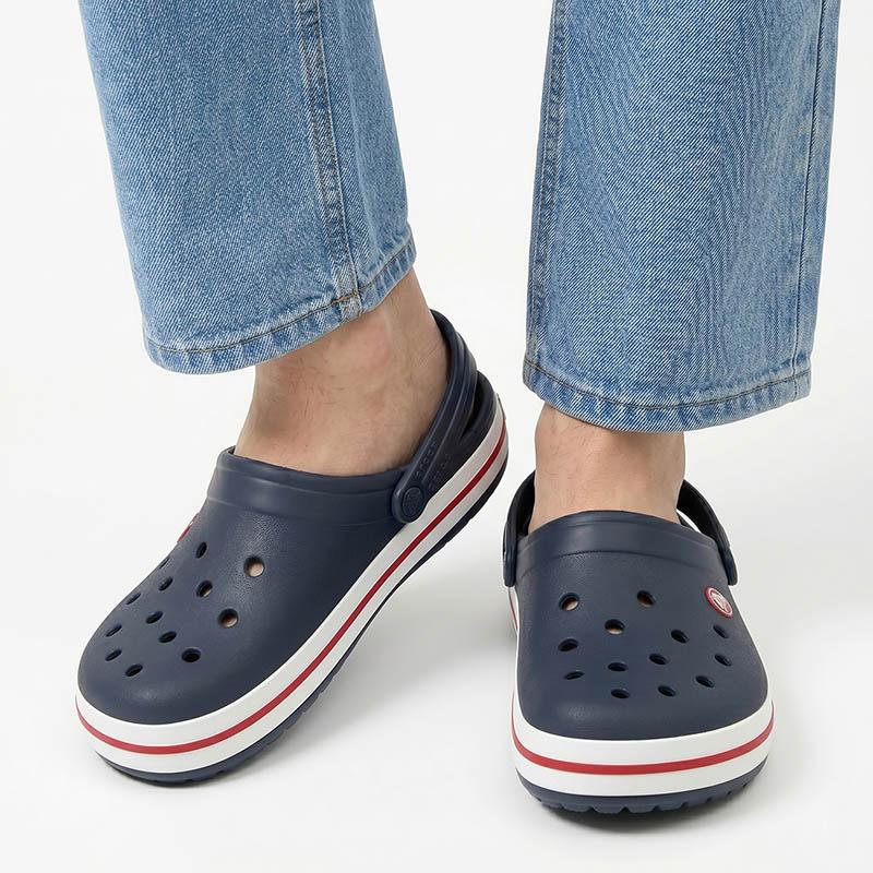 新品 27cm クロックス クロックバンド ネイビー crocs（クロックス） サンダル クロックバンド クロッグ Crocband Clog