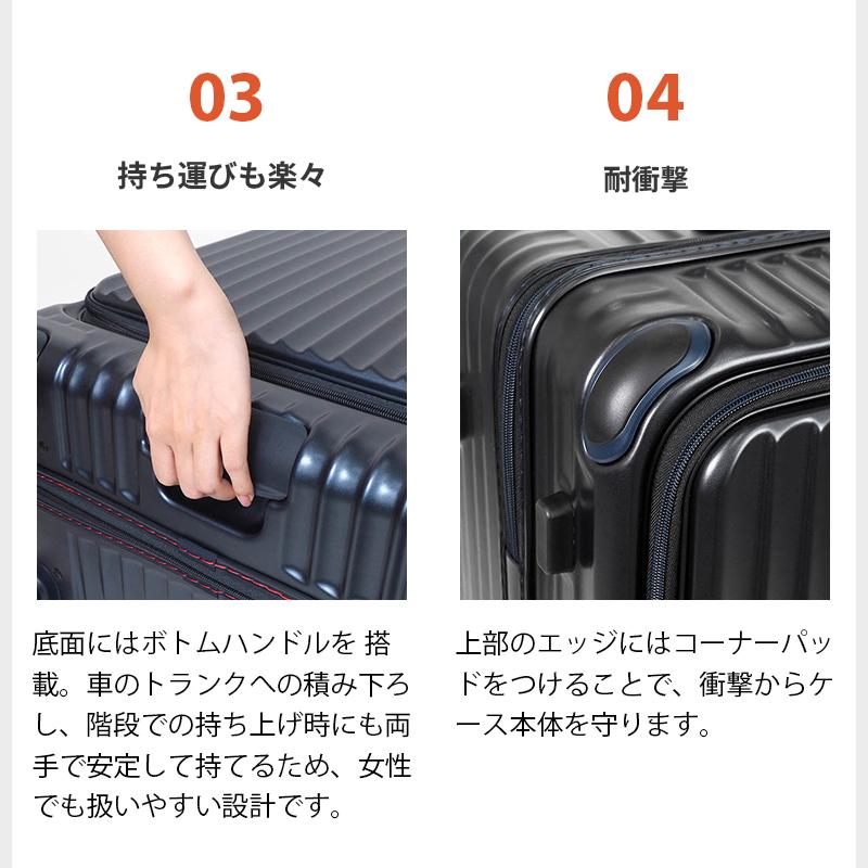 カーゴ CARGO スーツケース 100L AiR LAYER フロントドア Lサイズ 大型