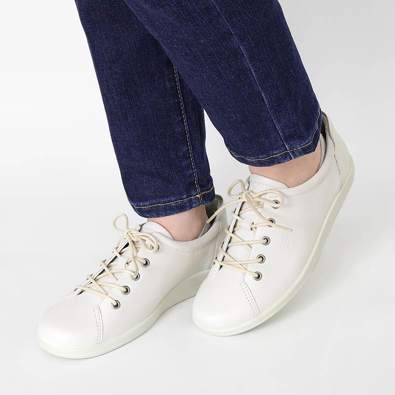 ecco（エコー） スニーカー レディース ソフト SOFT 2.0 レザー 靴