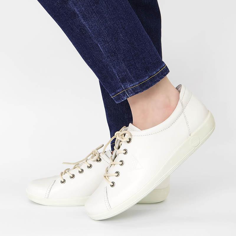 ecco（エコー） スニーカー レディース ソフト SOFT 2.0 レザー 靴