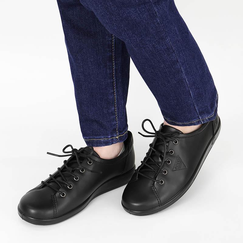 ecco（エコー） スニーカー レディース ソフト SOFT 2.0 レザー 靴