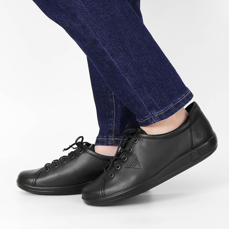 ecco（エコー） スニーカー レディース ソフト SOFT 2.0 レザー 靴