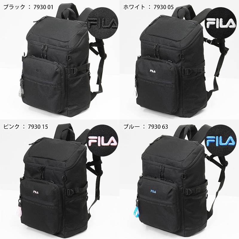 新品 FILA リュック ブラック 黒 シンプル レディース メンズ ブランド ロゴ メッシュポケット メッシュポケット ロゴリュック （ブラック） -FILA（フィラ）公式通販