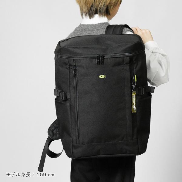 HeM（ヘム） バックパック フェイヴ ボックス型 スクールバッグ