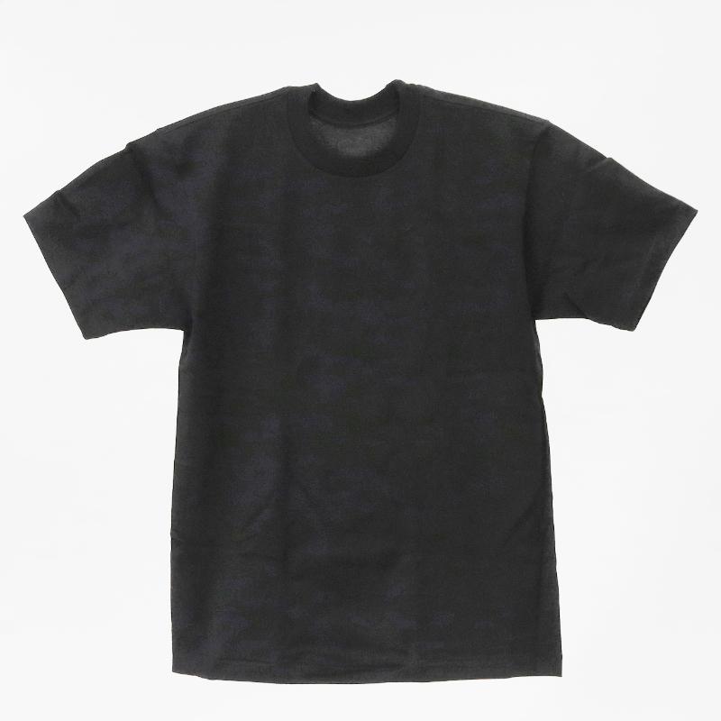 Hanes（ヘインズ） Hanes Tシャツ 半袖 T-SHIRTS KURO 丸胴仕様 メンズ