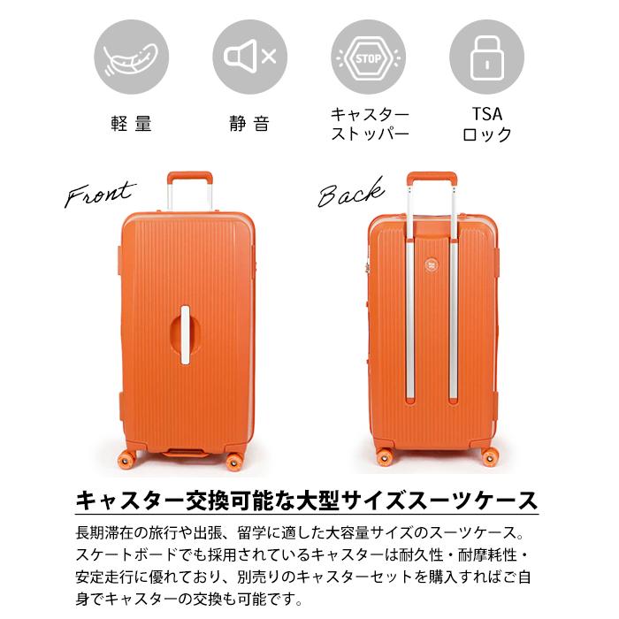 スーツケース　オレンジ　イノベーター アウトレット] イノベーター フラジャイル INV20 33L ペール