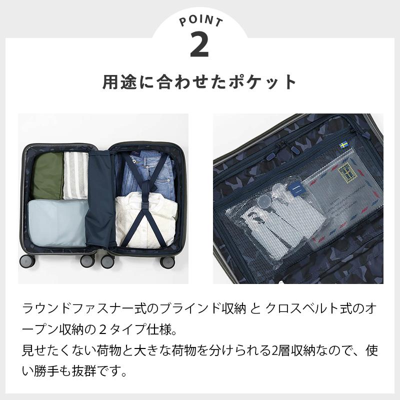 innovator（イノベーター） スーツケース エキスパンダブル 容量拡張
