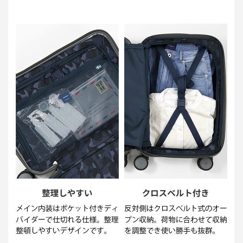 innovator（イノベーター） スーツケース エキスパンダブル 容量拡張
