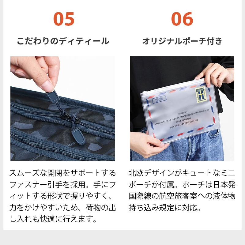 イノベーター innovator スーツケース エキスパンダブル 容量拡張 38+5L 1泊 2泊 2年保証 INV43EX | ブランド [正規取扱店]【ポイント10倍 | 選べるノベルティ】_25