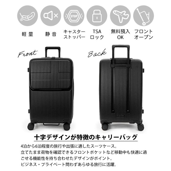 innovator イノベーター スーツケース 62L M フロントオープン 4