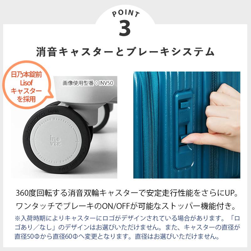 innovator（イノベーター） スーツケース 75L ドアタイプ 2年保証 各色