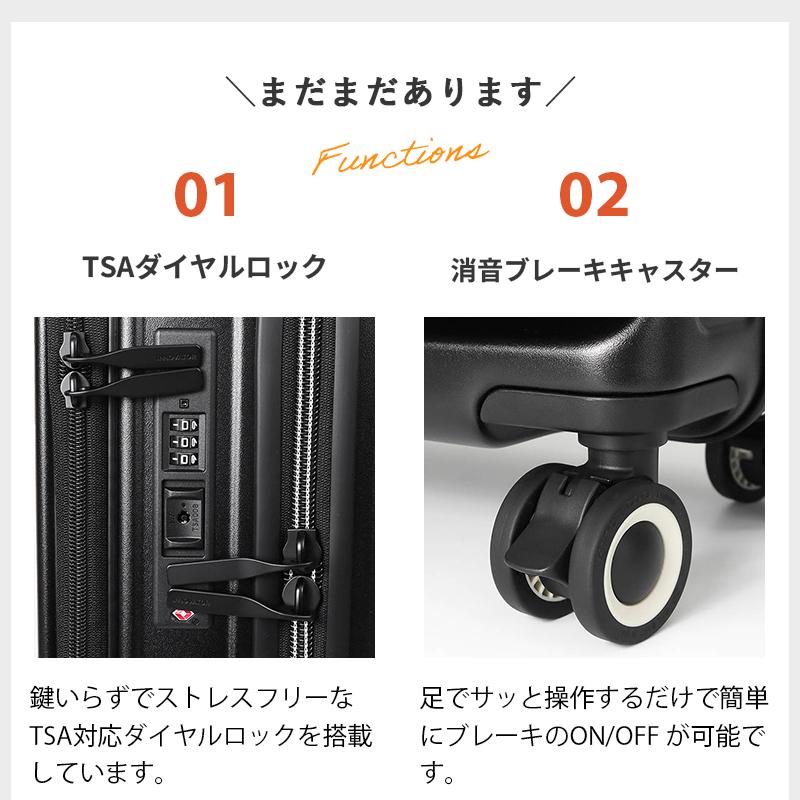 innovator（イノベーター） スーツケース 35L カップホルダー付き 機内