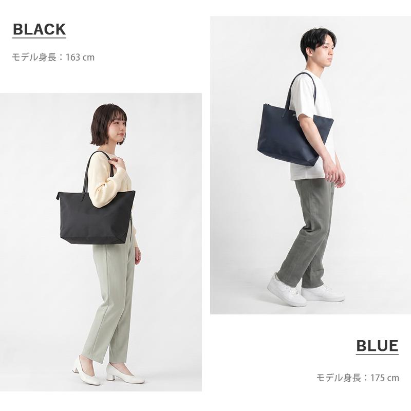 新品未使用 ラコステ コンセプト プチピケ ラージ トートバッグ ブラック LACOSTE（ラコステ） トートバッグ L.12.12 コンセプト プチピケ