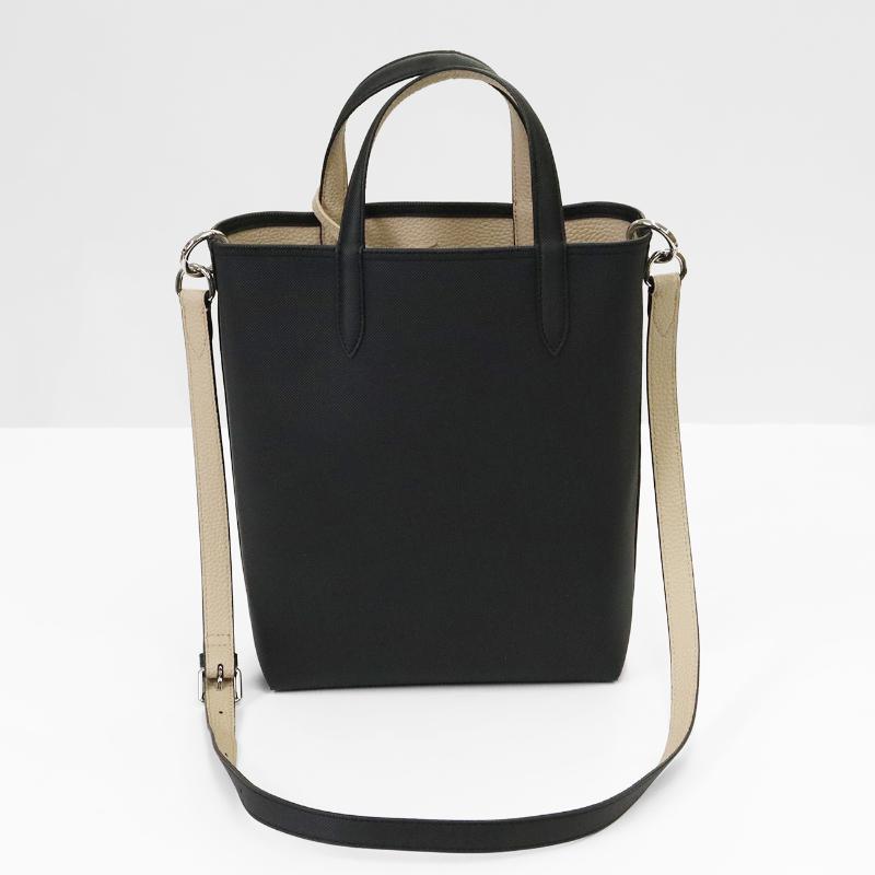 LACOSTE（ラコステ） トートバッグ ANNA リバーシブル 縦型トート 2WAY