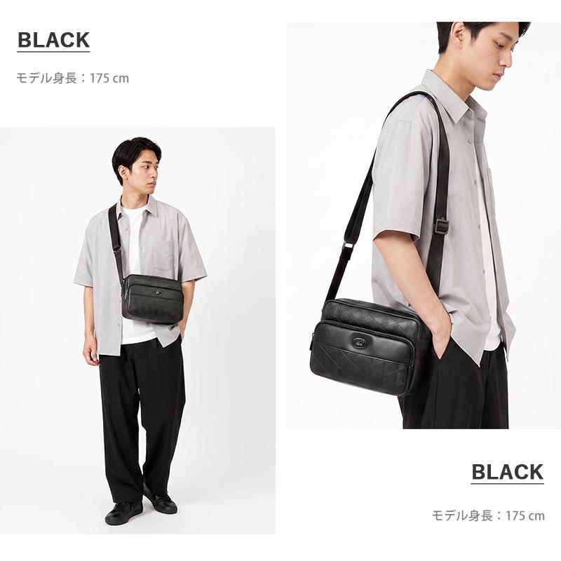LACOSTE（ラコステ） ショルダーバッグ モノグラム コンビネーション