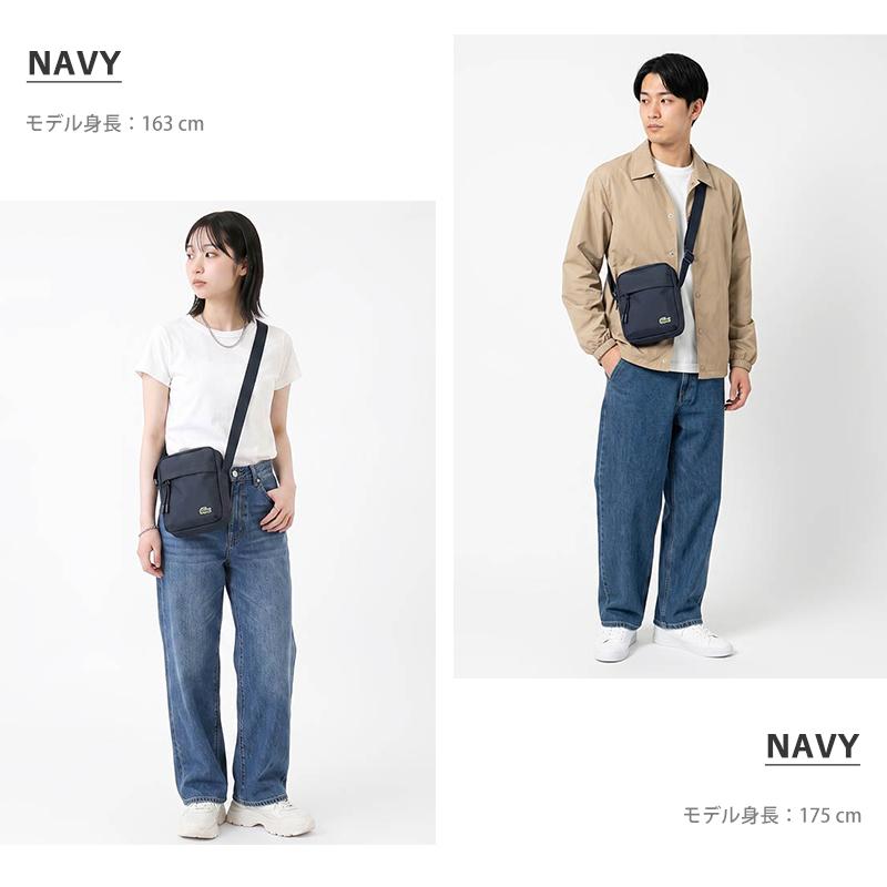 LACOSTE（ラコステ） ショルダーバッグ ネオクロコ カメラバッグ 縦型