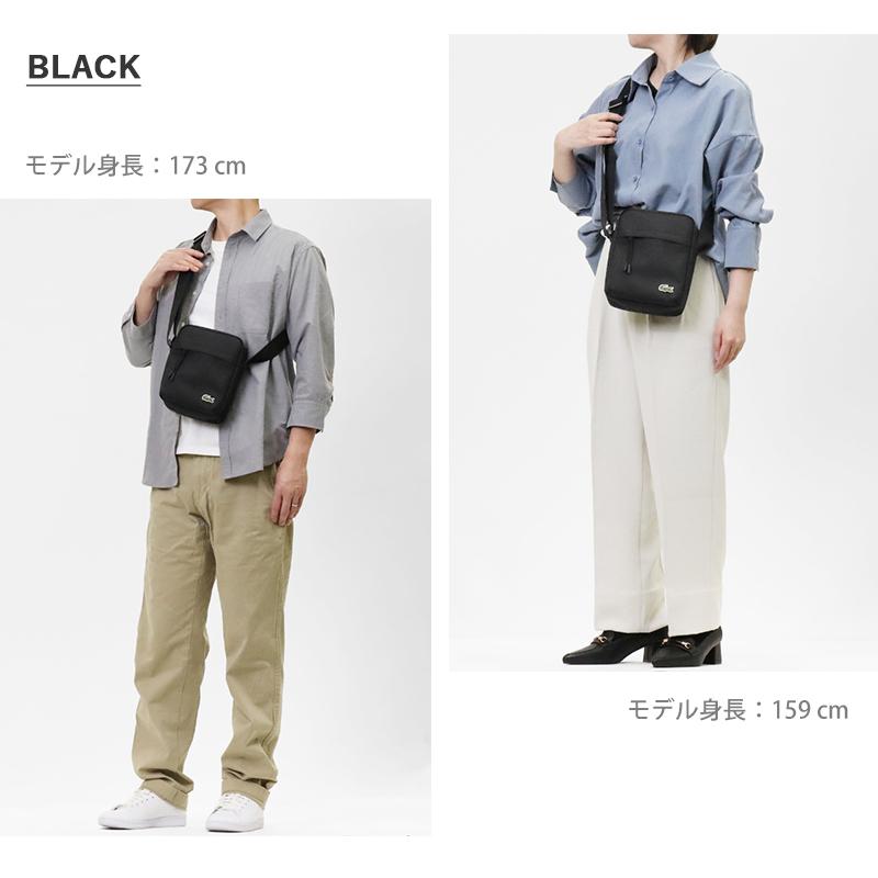 LACOSTE（ラコステ） ショルダーバッグ ネオクロコ カメラバッグ 縦型