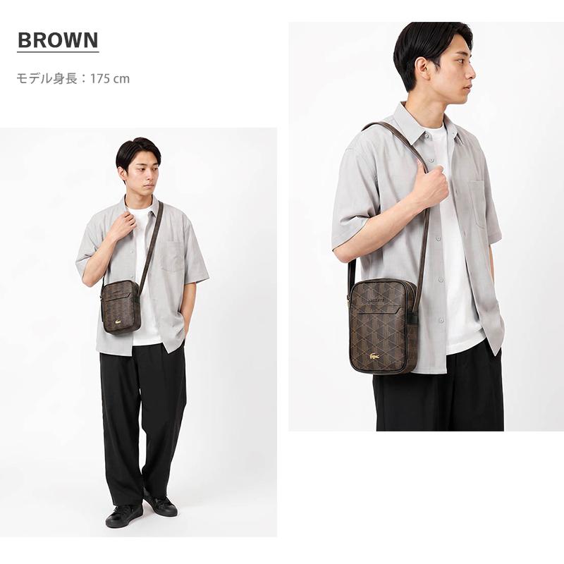 LACOSTE（ラコステ） ショルダーバッグ バーティカル カメラバッグ 縦