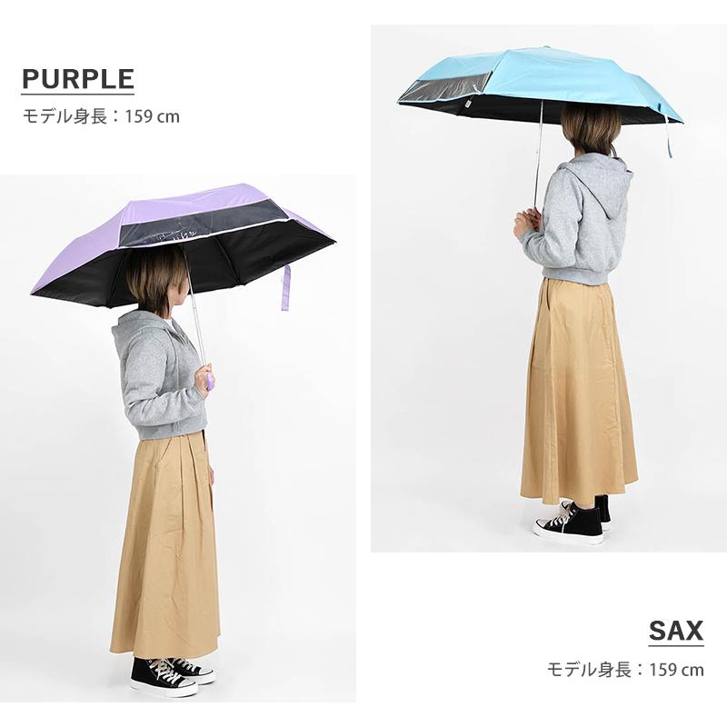 LINE DROPS（ラインドロップス） 折りたたみ傘 晴雨兼用 55cm キッズ