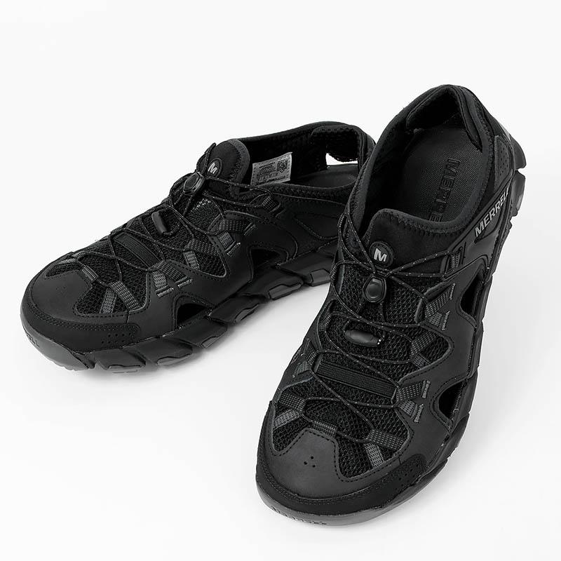MERRELL サンダル ブラック MERRELL（メレル） サンダル メンズ マイポ エクスプローラー シーブ