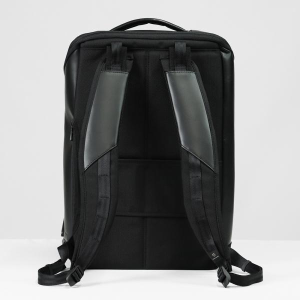未使用✨マスターピース スリックレザーver ビジネスリュック レザー ブラック master-piece（マスターピース） バックパック slick leather ver