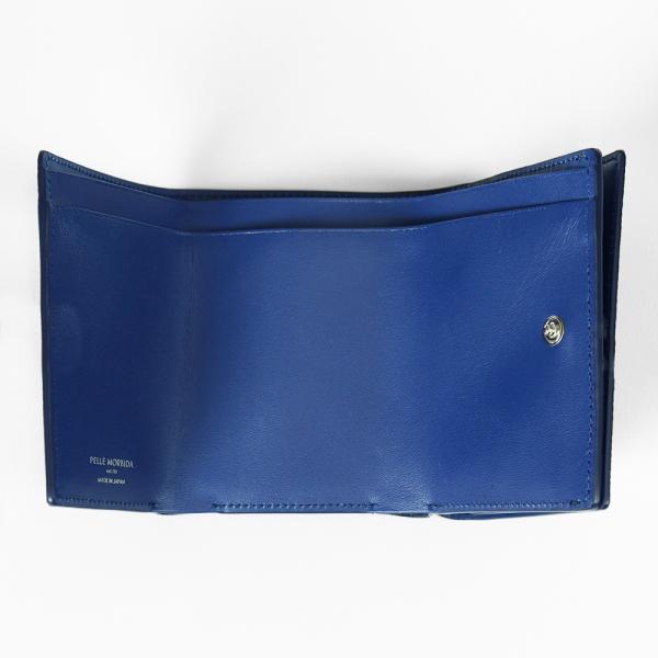 PELLE MORBIDA（ペッレ モルビダ） 三つ折り財布 バルカ レザー 各色