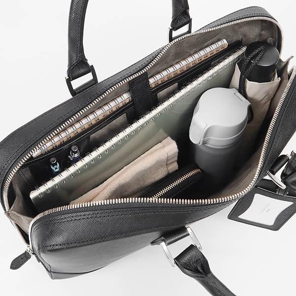 ペッレモルビダ PELLE MORBIDA ブリーフバッグ 1室 キャピターノ ビジネス 日本製 PMO-CA010A | ブランド [正規取扱店]【ポイント10倍 | 選べるノベルティ】の画像