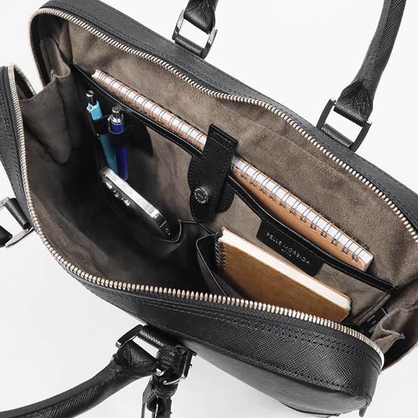 ペッレモルビダ PELLE MORBIDA ブリーフバッグ 1室 キャピターノ ビジネス 日本製 PMO-CA010A | ブランド [正規取扱店]【ポイント10倍 | 選べるノベルティ】の画像
