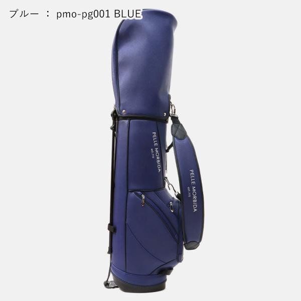 PELLE MORBIDA ゴルフバッグ PMO-PG16 ネイビー PELLE MORBIDA (ペッレモルビダ) キャディバッグ ネイビー PMO-PG001 9