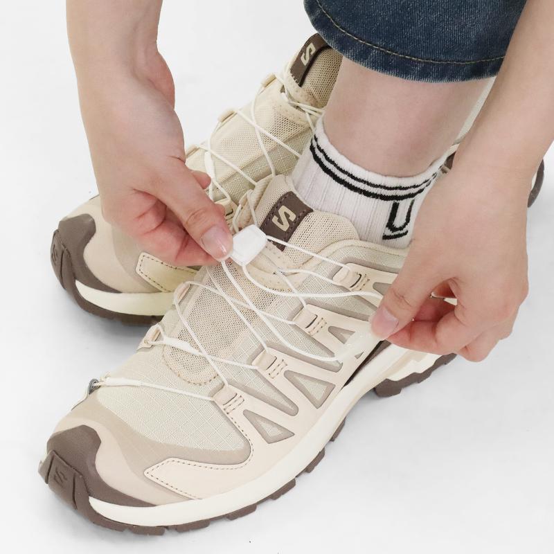 新品未使用 yukiemon デコレーションランニング 3L スモーキーベージュ SALOMON（サロモン） スニーカー レディース XA PRO 3D V9 LIFELONG W