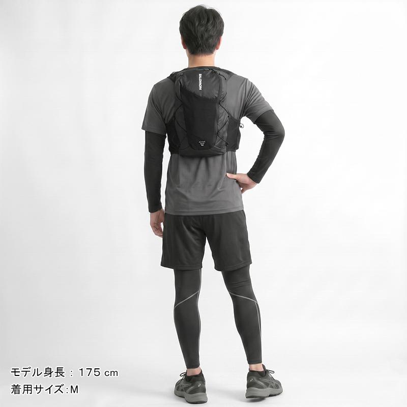 SALOMON（サロモン） ランニングベスト ACTIVE SKIN 12 フラスク付