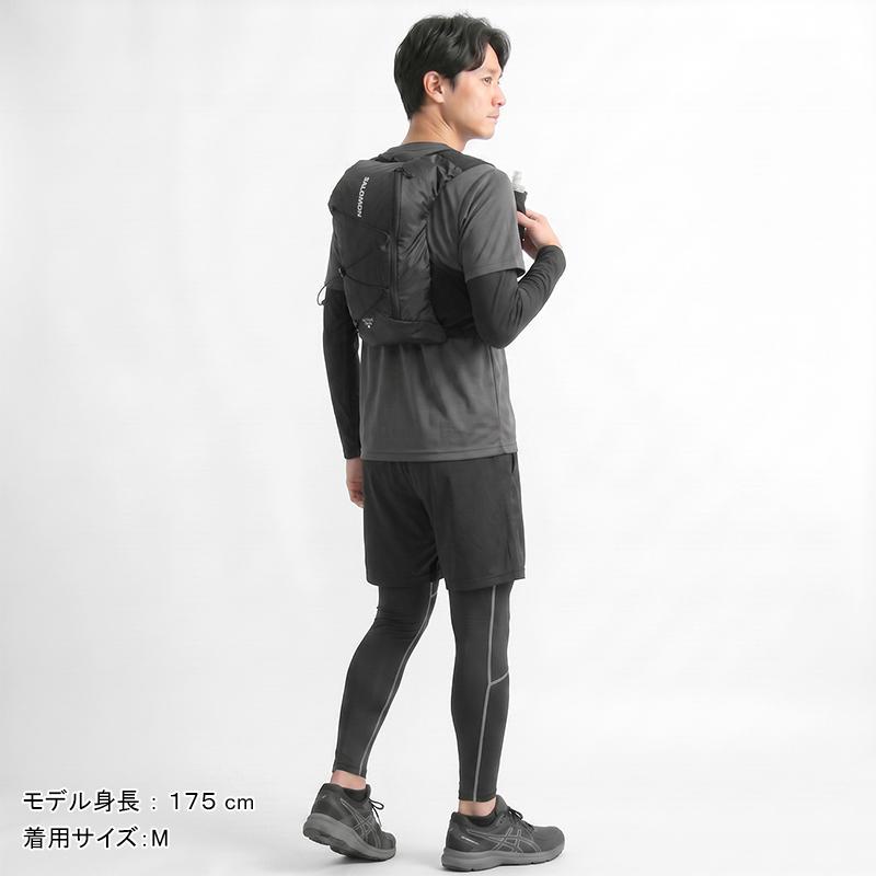 SALOMON（サロモン） ランニングベスト ACTIVE SKIN 8 フラスク付