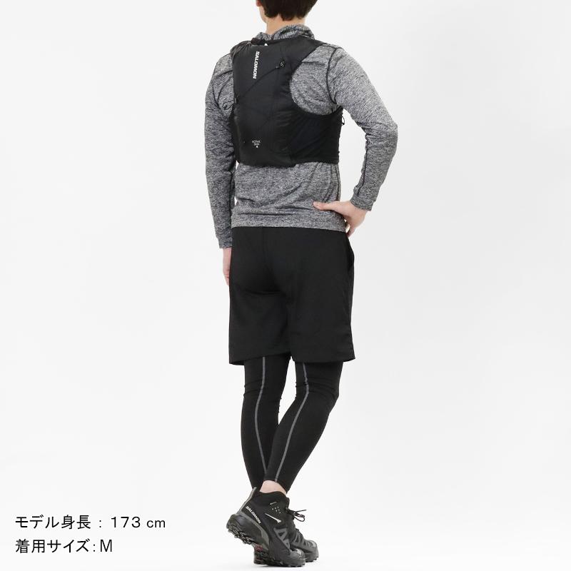 SALOMON（サロモン） ランニングベスト ACTIVE SKIN4 フラスク付