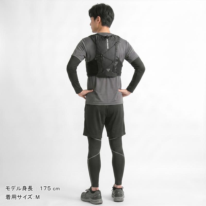 SALOMON（サロモン） ランニングベスト ACTIVE SKIN4 フラスク付