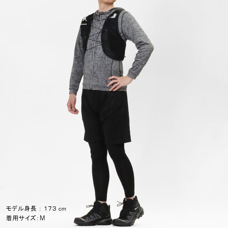 SALOMON（サロモン） ランニングベスト ACTIVE SKIN4 フラスク付