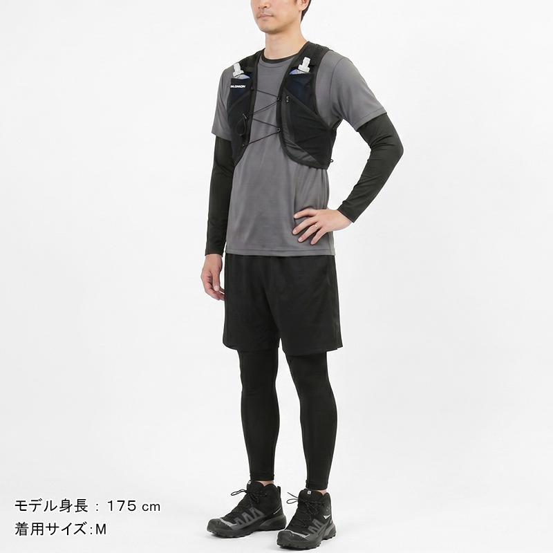 SALOMON（サロモン） ランニングベスト ACTIVE SKIN4 フラスク付