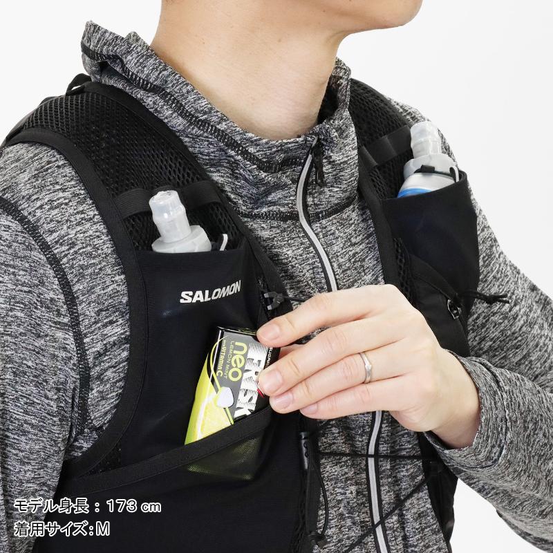 SALOMON（サロモン） ランニングベスト ACTIVE SKIN4 フラスク付