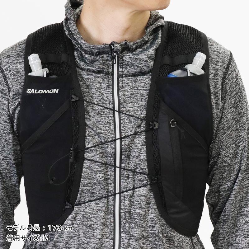 SALOMON（サロモン） ランニングベスト ACTIVE SKIN4 フラスク付