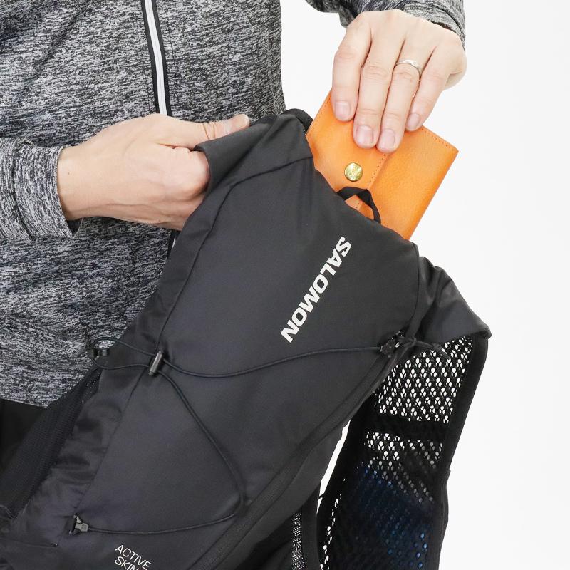 SALOMON（サロモン） ランニングベスト ACTIVE SKIN4 フラスク付