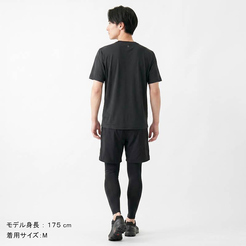 SALOMON（サロモン） SALOMON Tシャツ 半袖 TRACKLINE SS TEE M