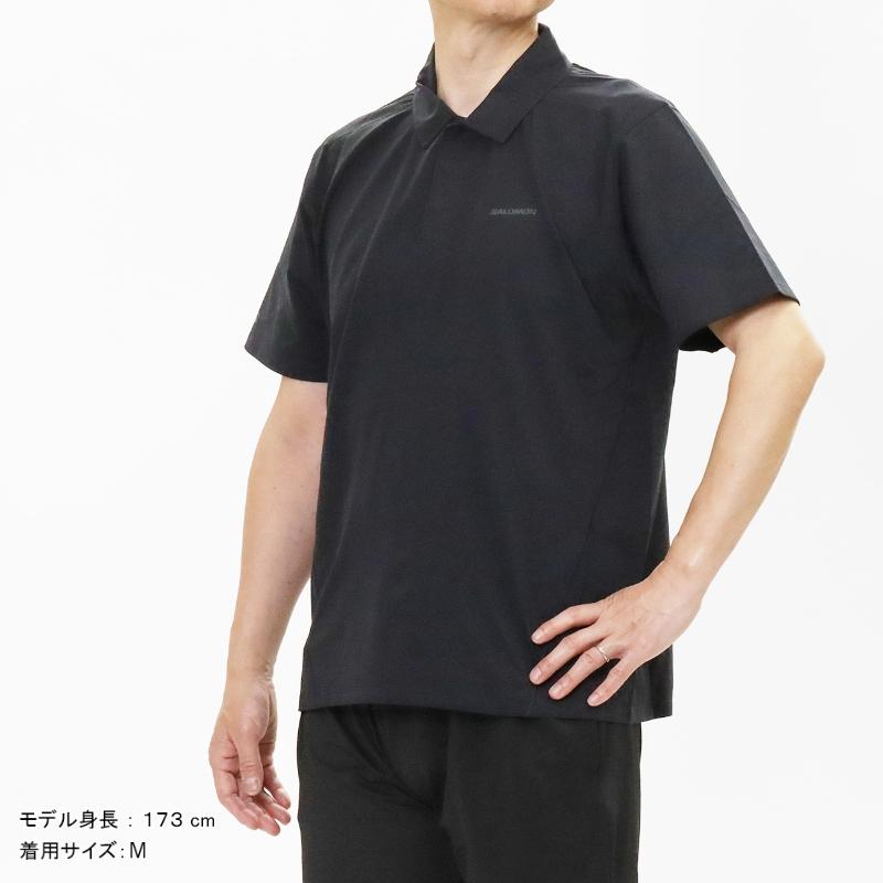 SALOMON（サロモン） ポロシャツ 半袖 TRACKLINE POLO M トラック