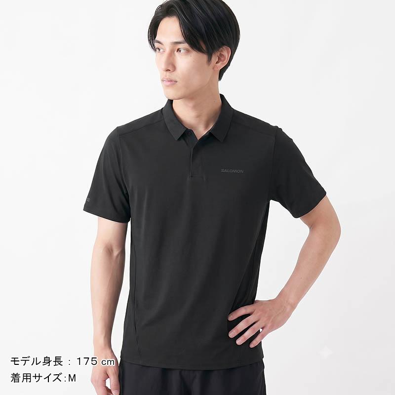 SALOMON（サロモン） ポロシャツ 半袖 TRACKLINE POLO M トラック