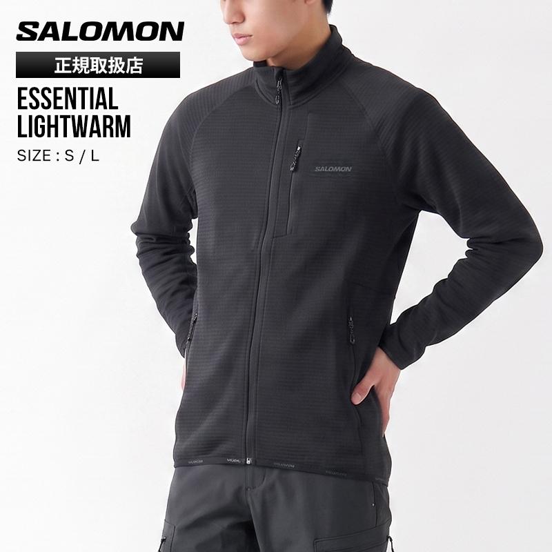 SALOMON（サロモン） ジャケット ESSENTIAL LIGHTWARM フリース ミドル
