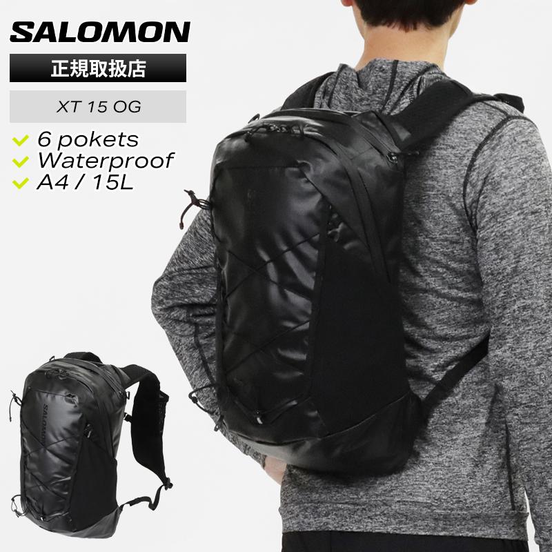 値下げしました！Salomon バックパック 黒 MM6 × SALOMON XT15 BACKPACK Black （エムエムシックス × サロモン