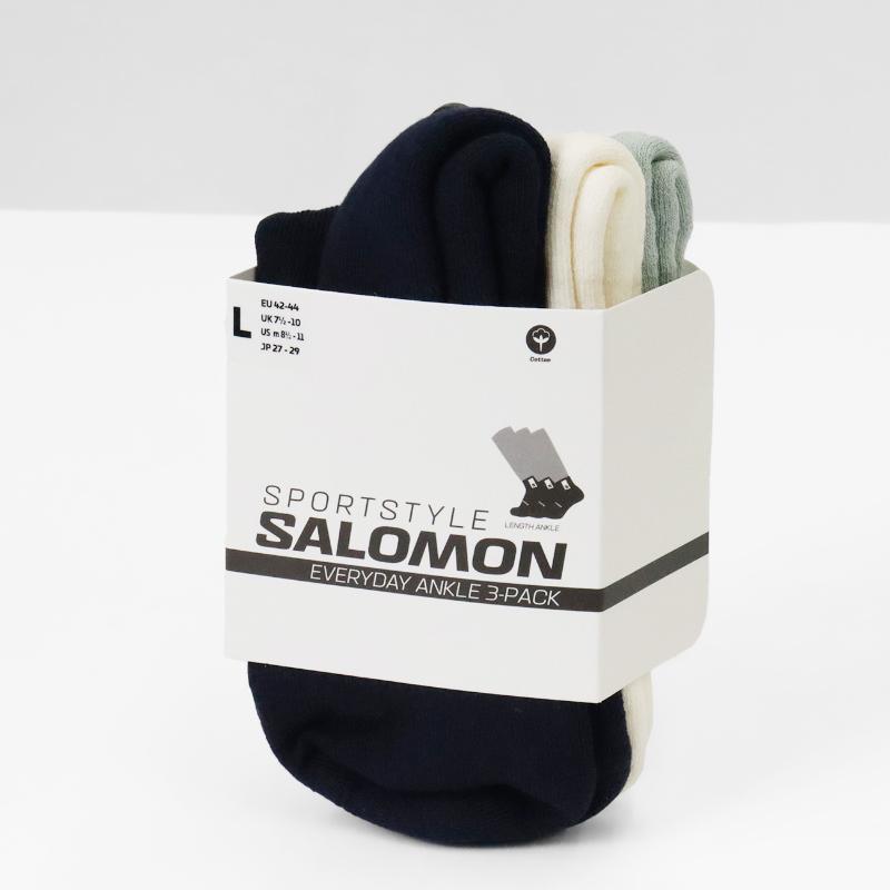SALOMON（サロモン） ソックス EVERYDAY ANKLE 3-PACK 3足セット