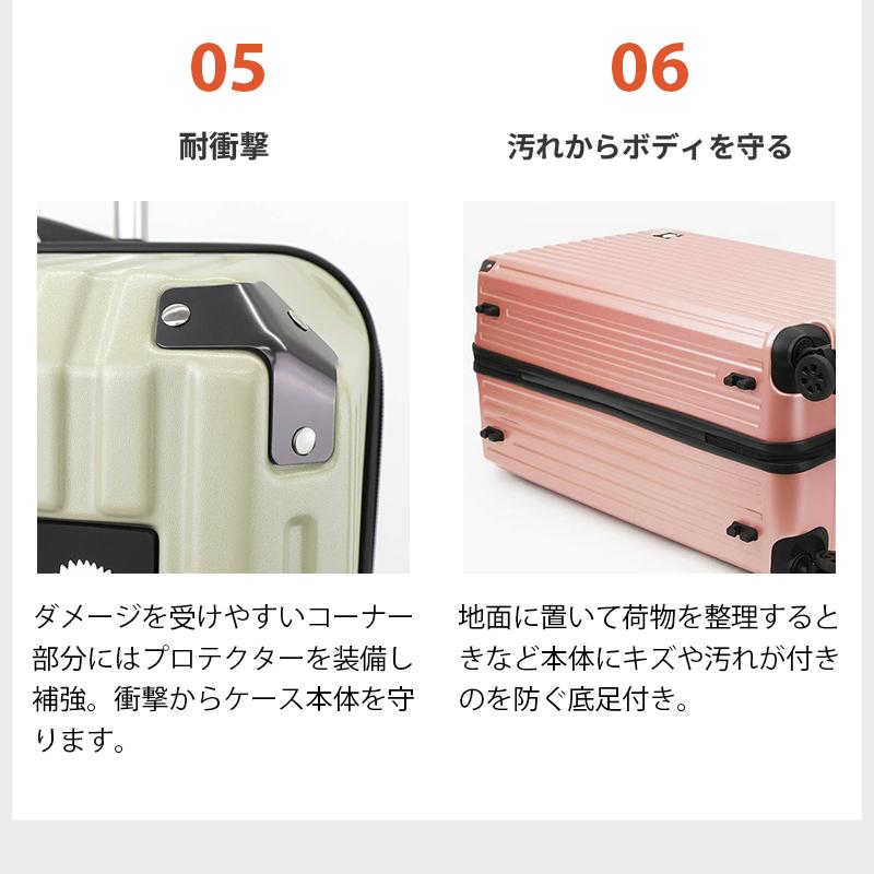 スカンジナビアンフォレスト SCANDINAVIAN FOREST スーツケース 102L 1