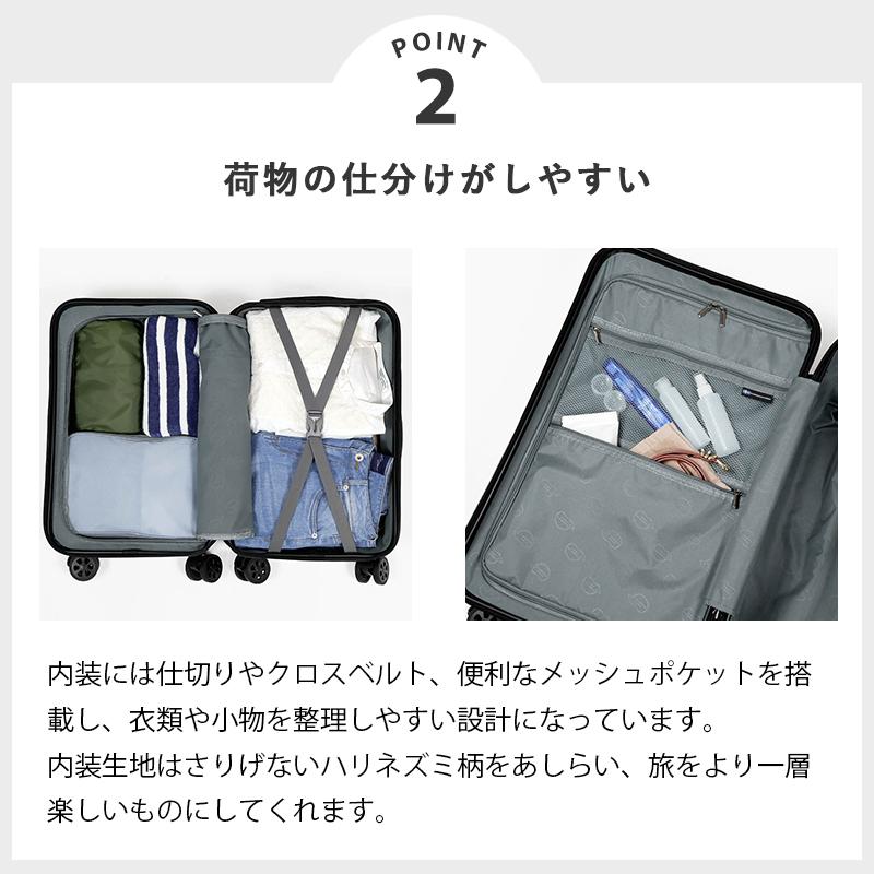 スカンジナビアンフォレスト SCANDINAVIAN FOREST スーツケース 38L S